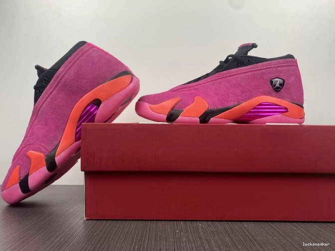 Reps LUCY Shocking DH4121-600 (W) Pink 14 Retro Low Jordan 0716